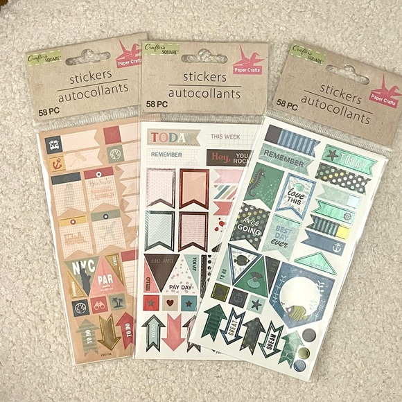 🏷️ daily monthly weekly planner stickers (58 total stickers) - Picture 10 of 12